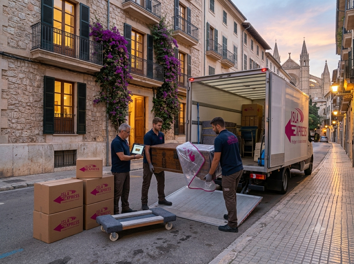 Empresa de mudanzas en Palma