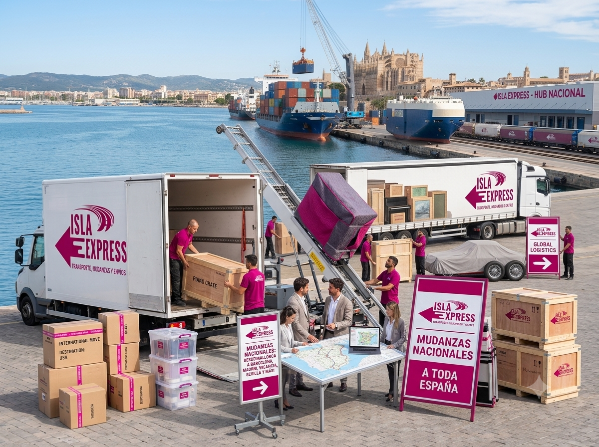 Empresa de mudanzas en Palma