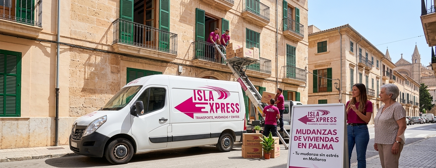Empresa de mudanzas en Palma