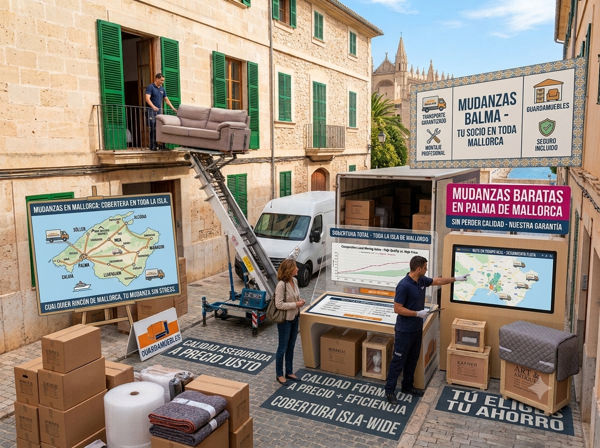 Empresa de mudanzas en Palma