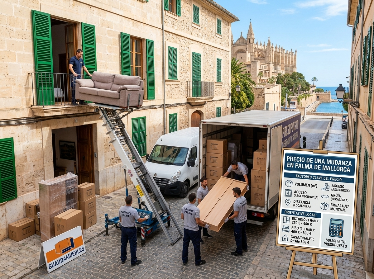 Empresa de mudanzas en Palma