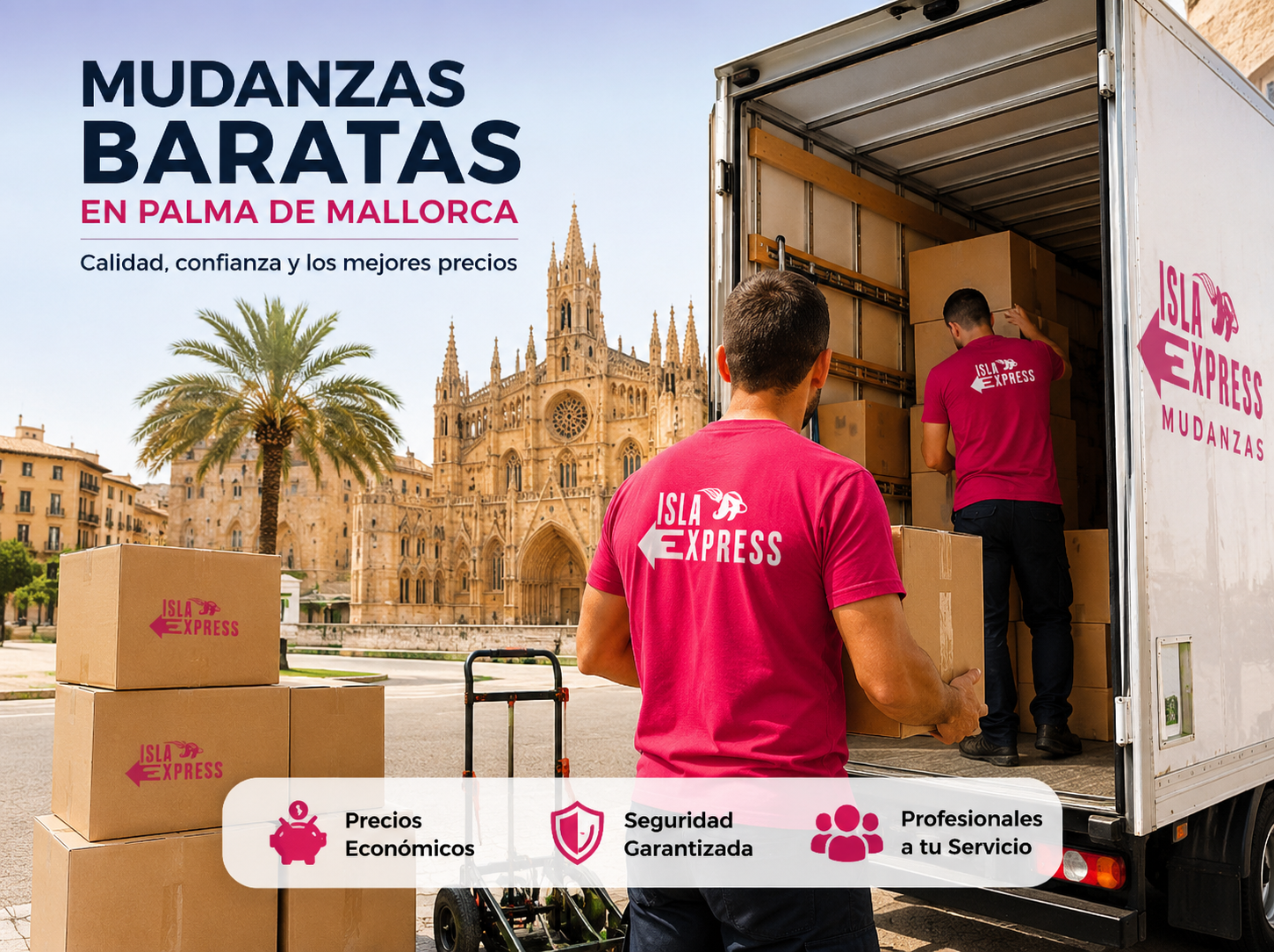 Empresa de mudanzas en Palma