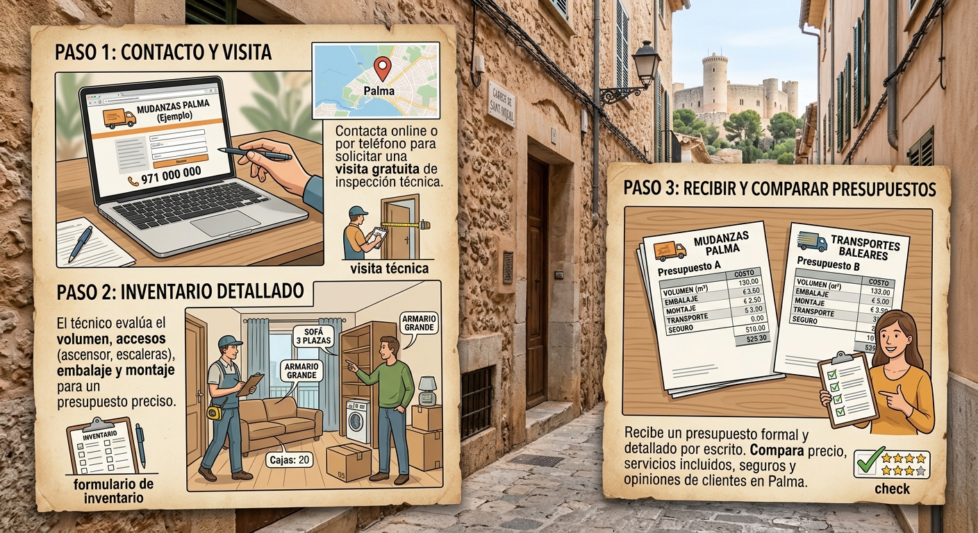 Empresa de mudanzas en Palma