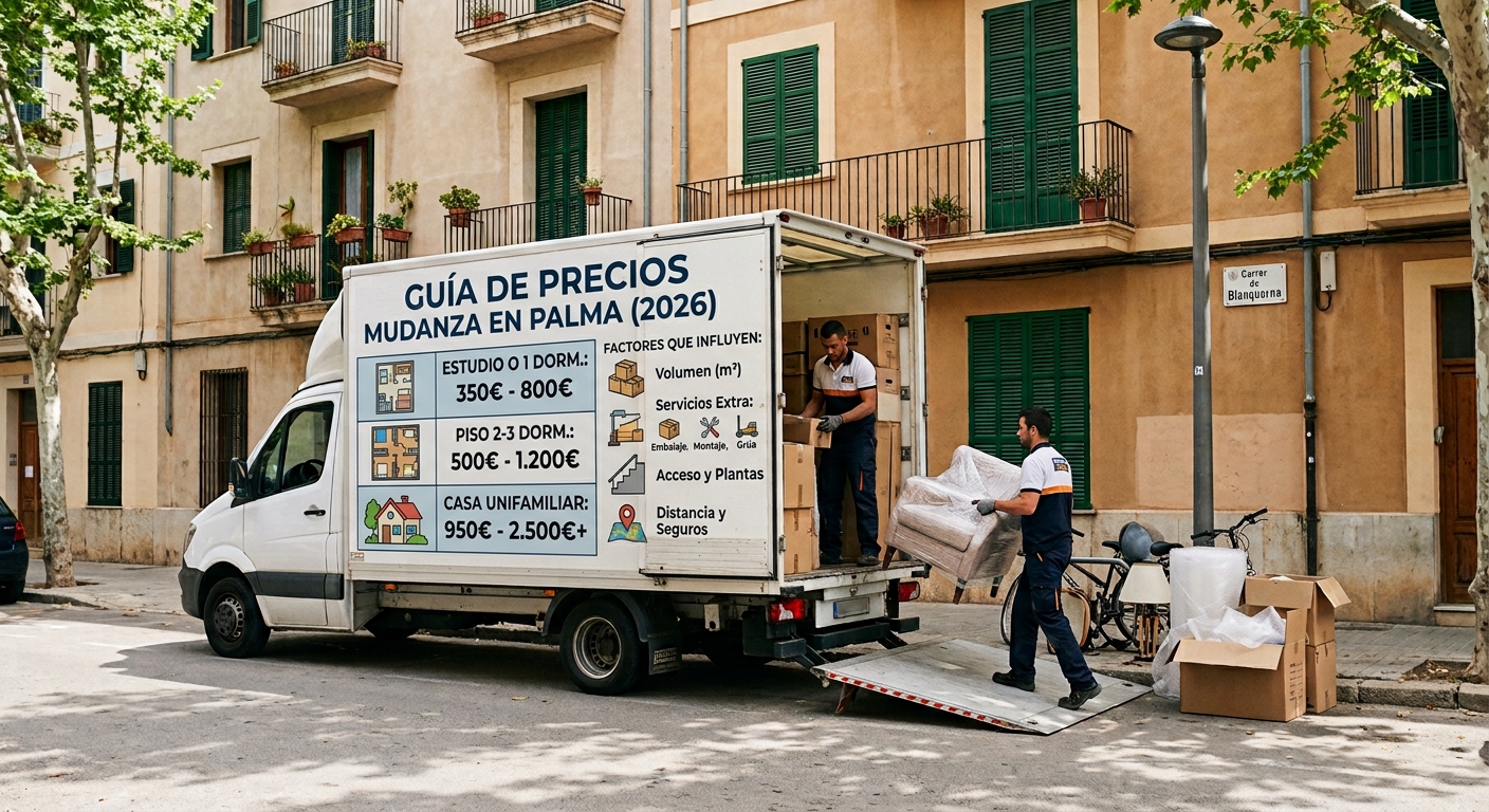 Empresa de mudanzas en Palma