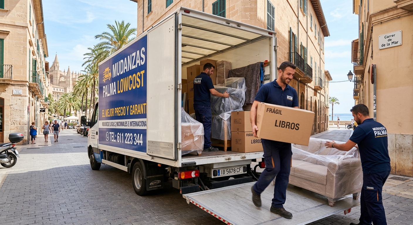 Empresa de mudanzas en Palma