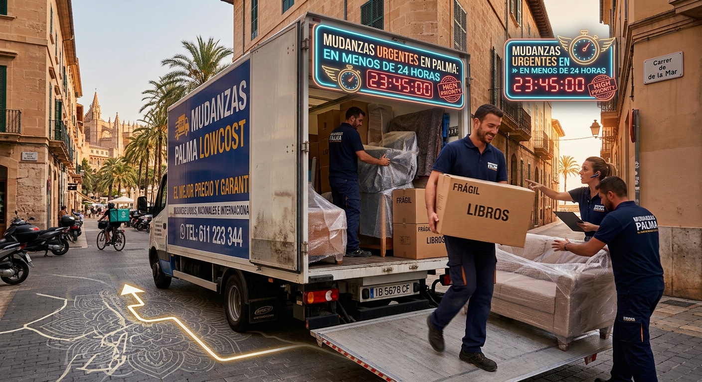 Empresa de mudanzas en Palma